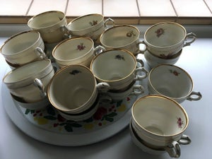 Porcelæn Kaffestel Rosenborg