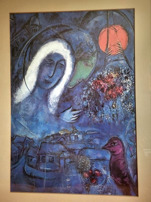 Litografisk tryk Marc Chagall  b: