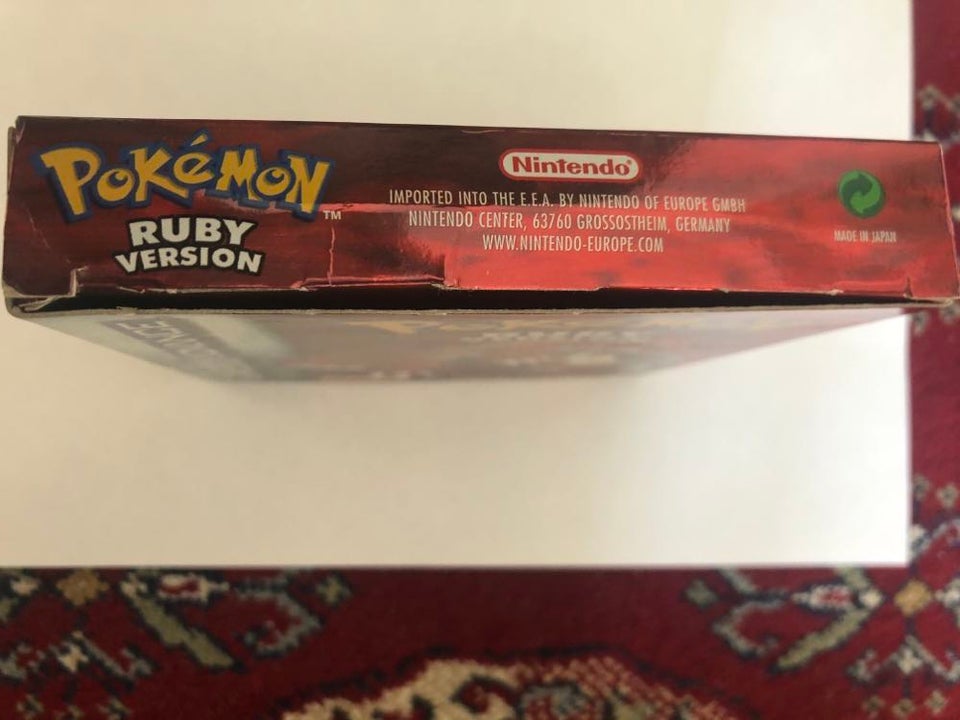 Pokemon Ruby Gameboy Advance