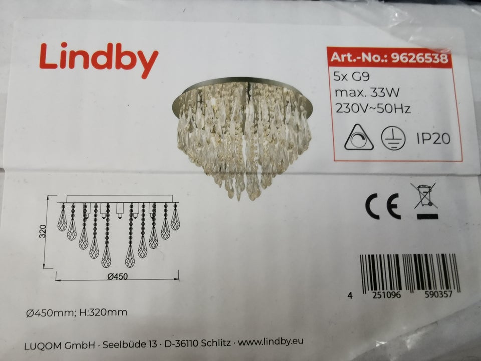 Anden loftslampe, Lindby