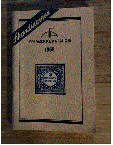 Danmark, Frimærkekatalog 1968