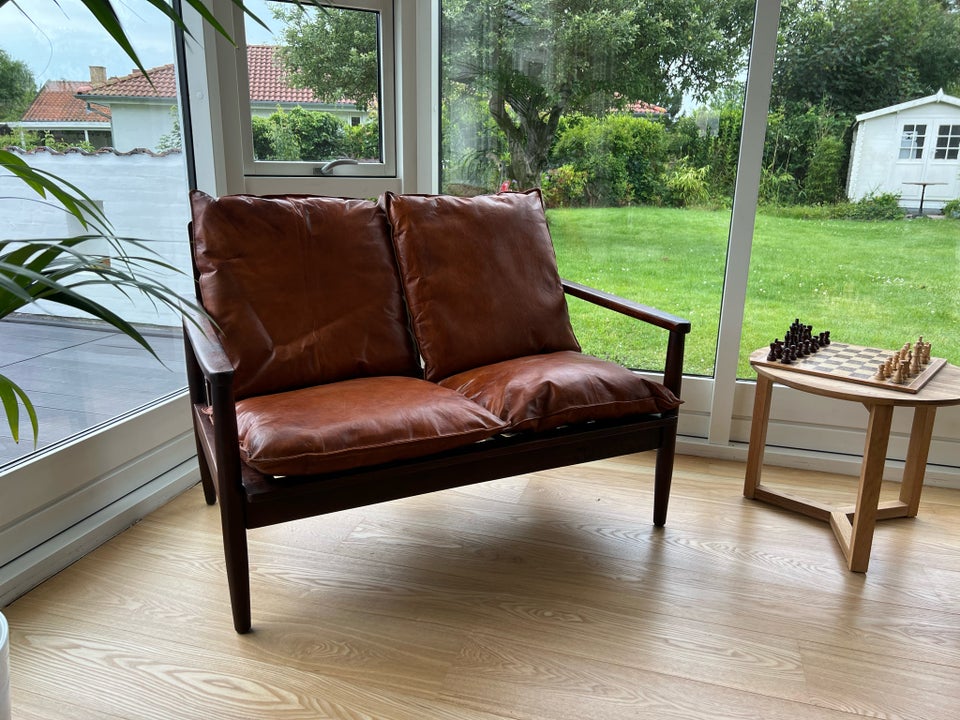 Sofa læder 2 pers