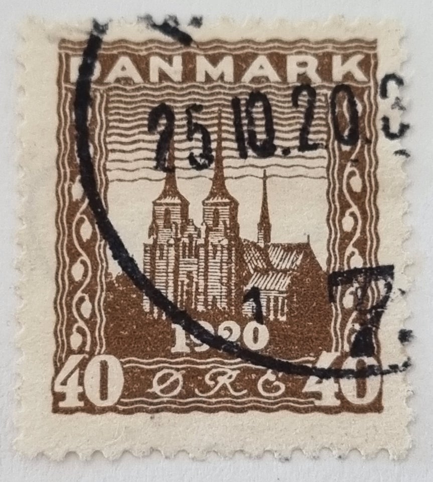 Danmark stemplet Variant