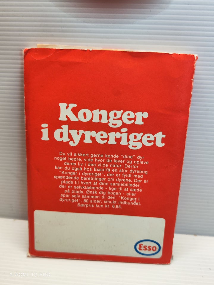 Klistermærker, ESSO SAMLER KORT