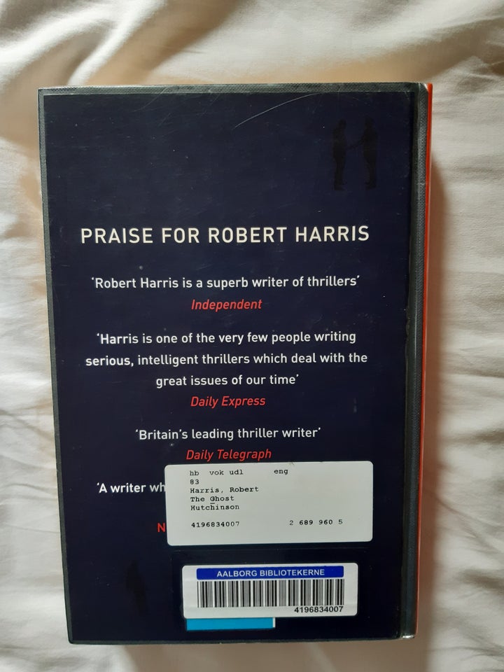 The Ghost, Robert Harris, genre: