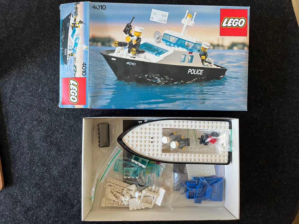 Lego andet 4010 Police Rescue Boat