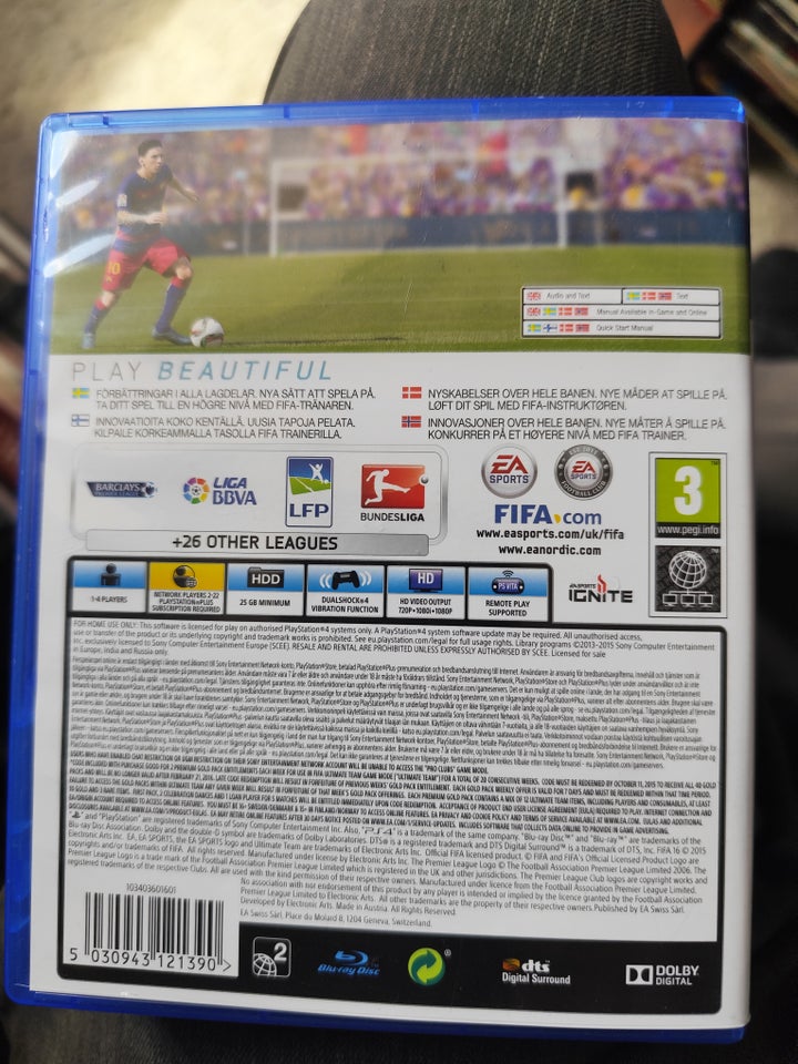 Fifa 16 PS4 sport