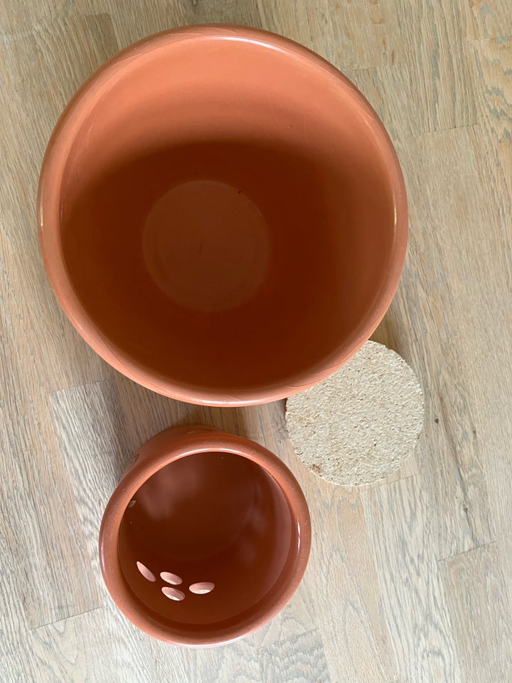 Keramik Skål og lille