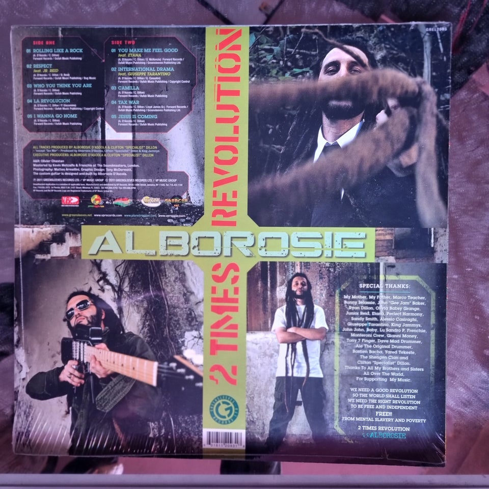 LP, Alborosie ?– 2 Times