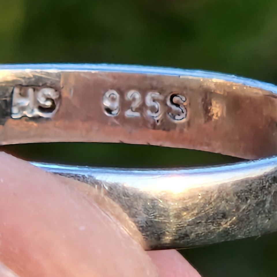 Fingerring sølv HS 925S