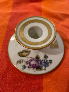 Porcelæn Lysestage  Royal