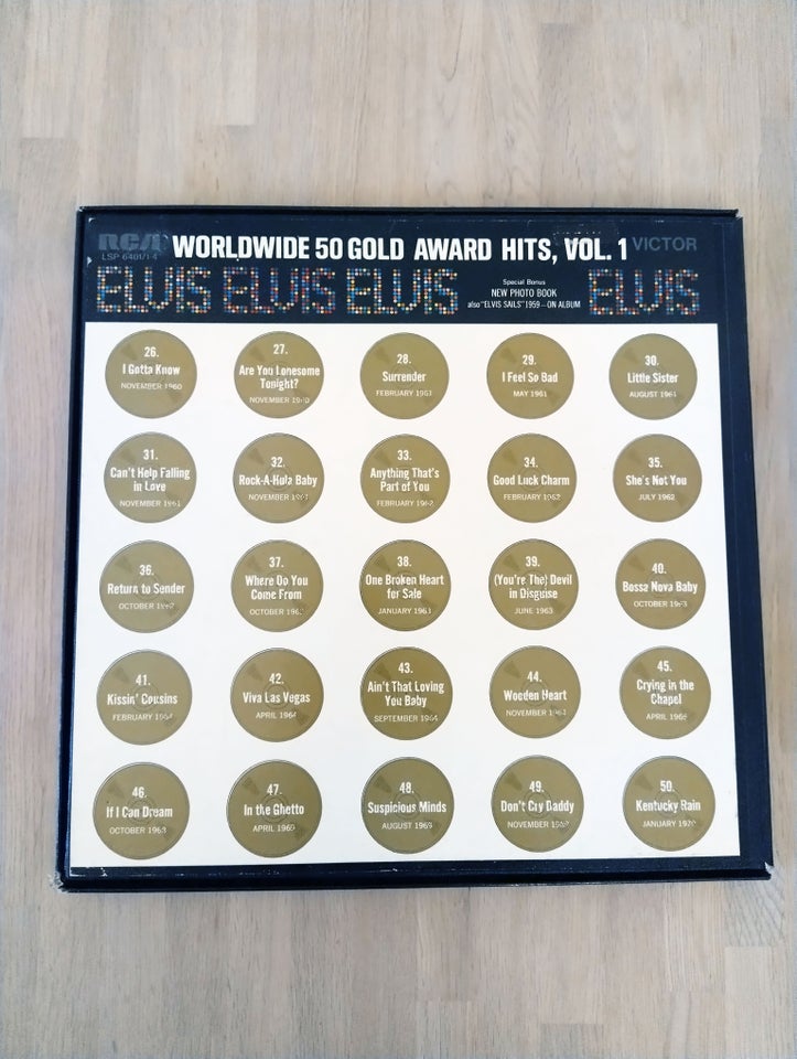 LP, Elvis, Elvis Worldwide 50 Gold