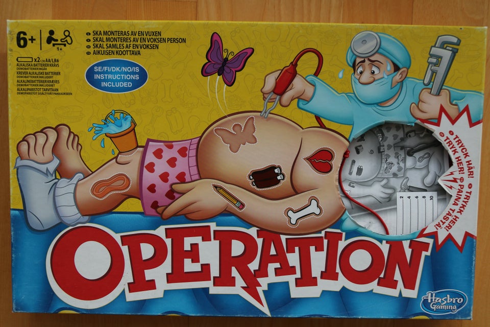 Operation, børnespil /