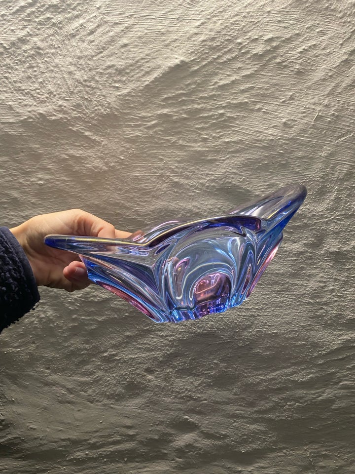 Glas, Murano glas skål smuk, Murano