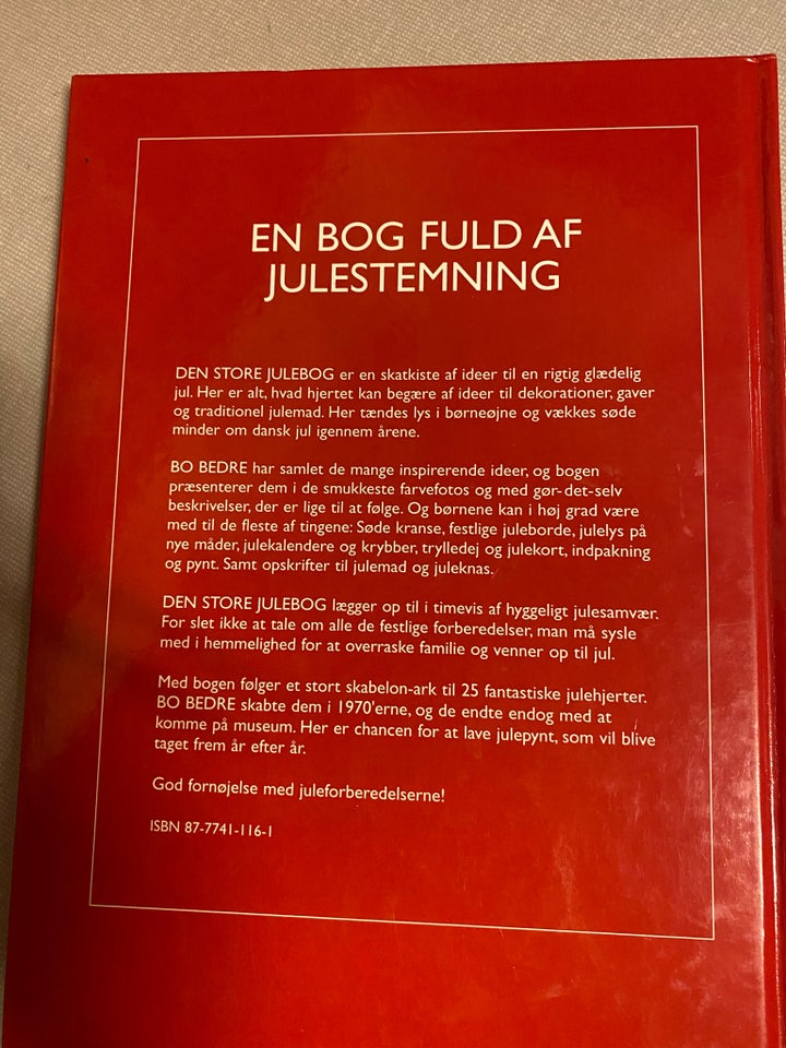 Den store julebog, Bo bedre, genre: