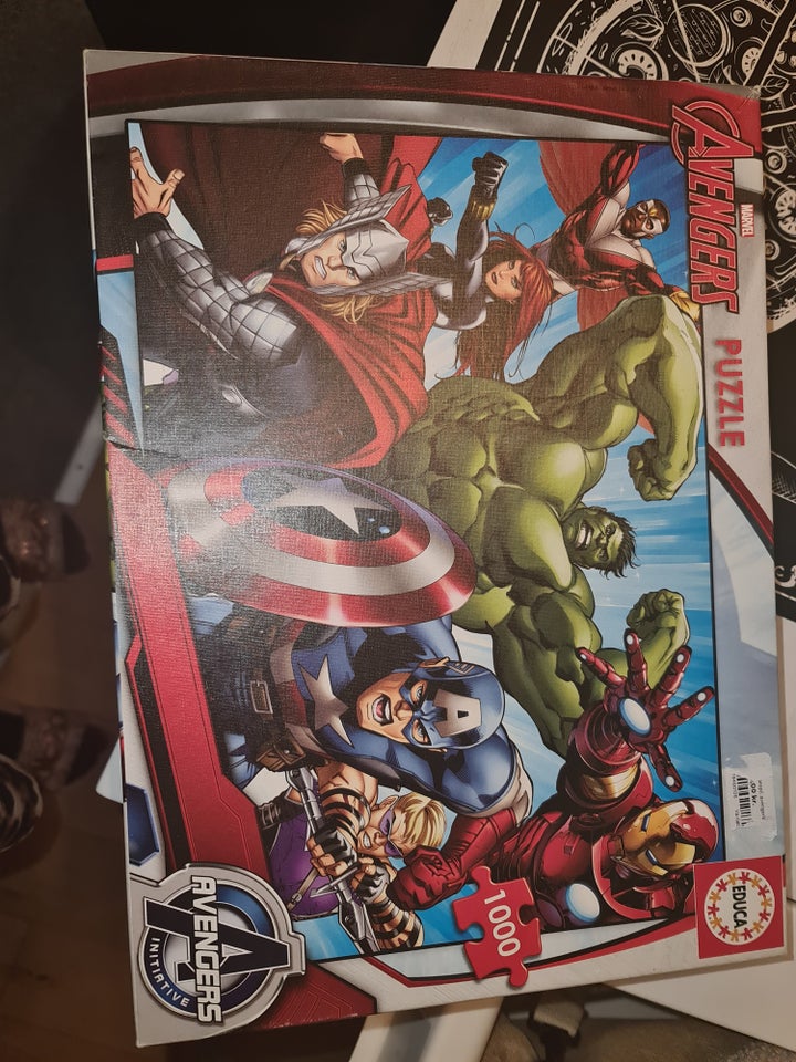 Avengers puzzle spil, puslespil