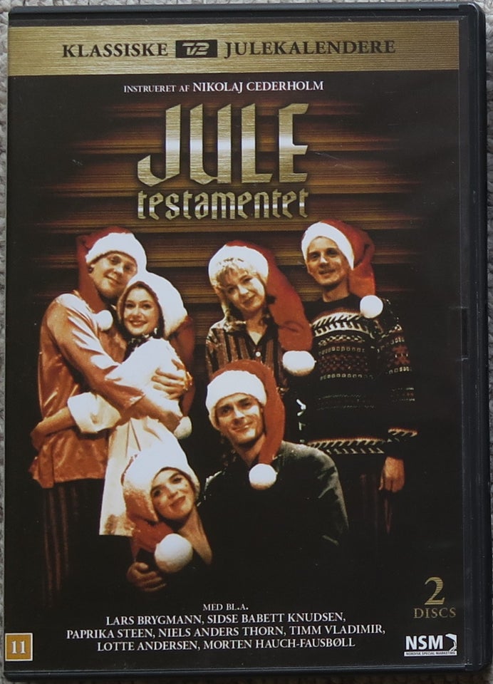 Juletestamentet, DVD,