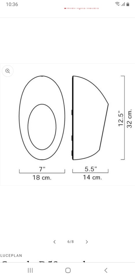 Væglampe, Goggle D52