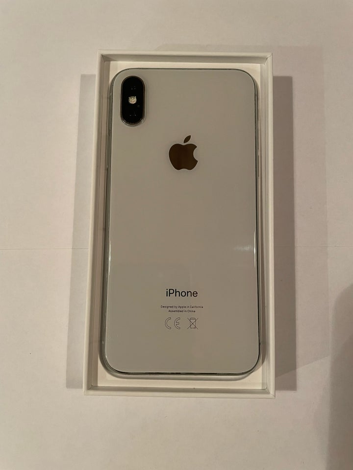 iPhone X, 64 GB, hvid