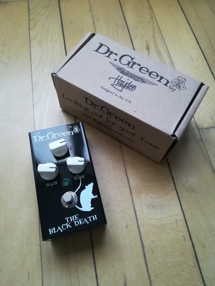 Overdrive pedal Dr. Green The Black