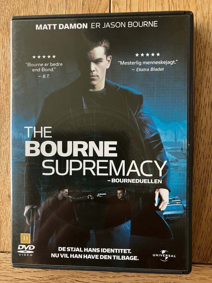 The Bourne Supremacy, DVD, action