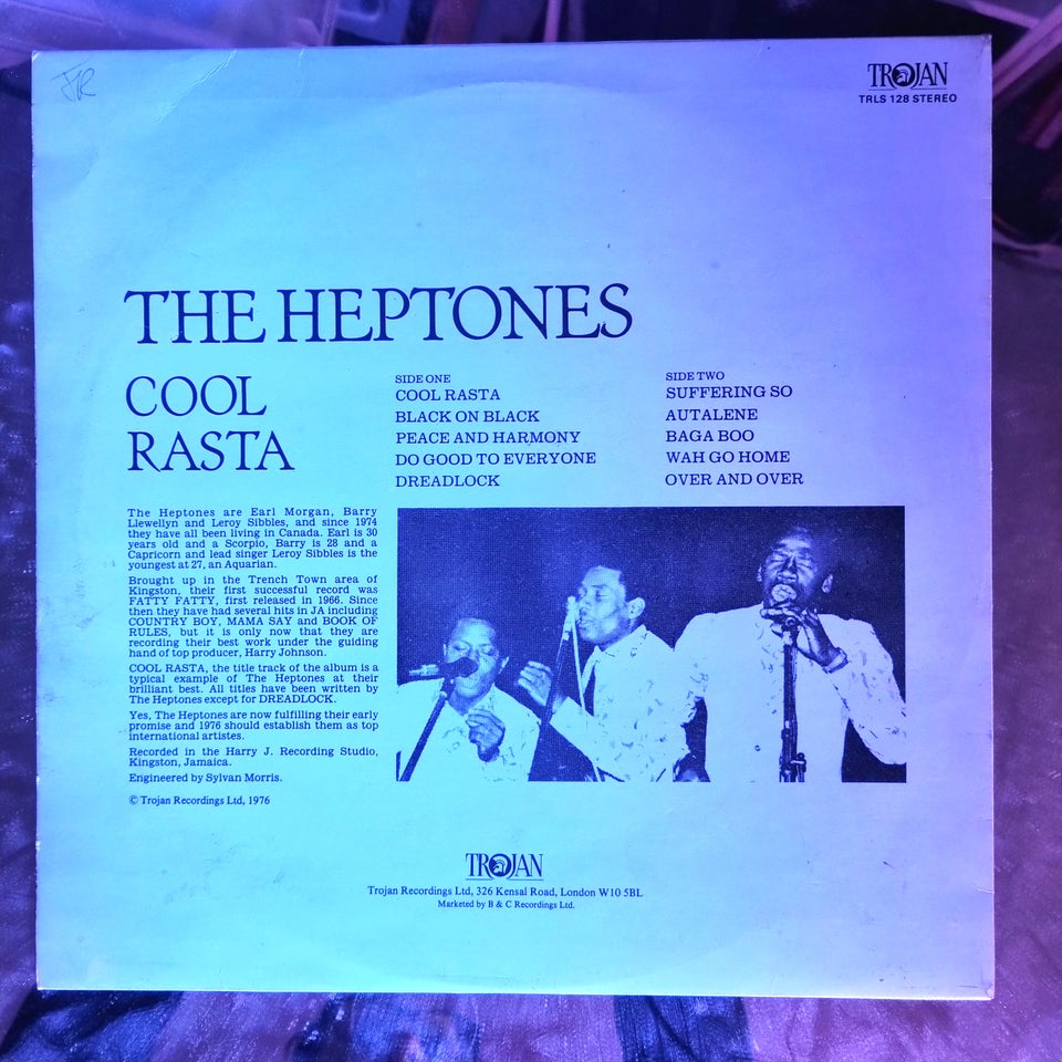 LP, The Heptones, Cool rasta