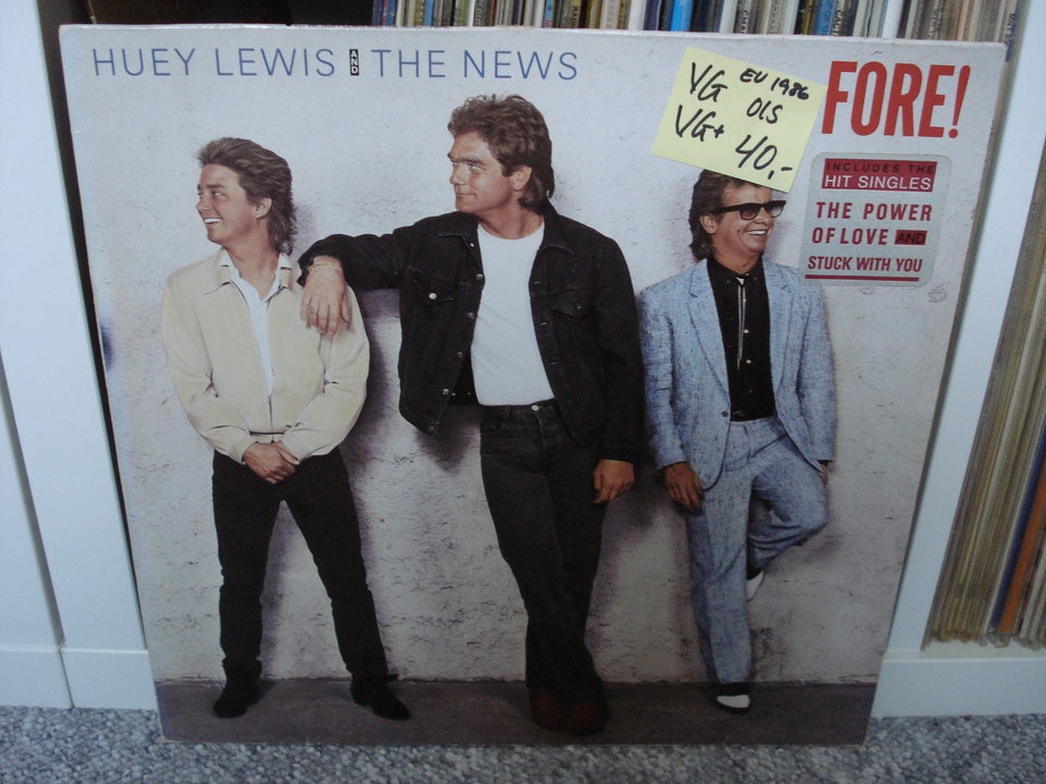 LP, Huey Lewis  The News, Fore!