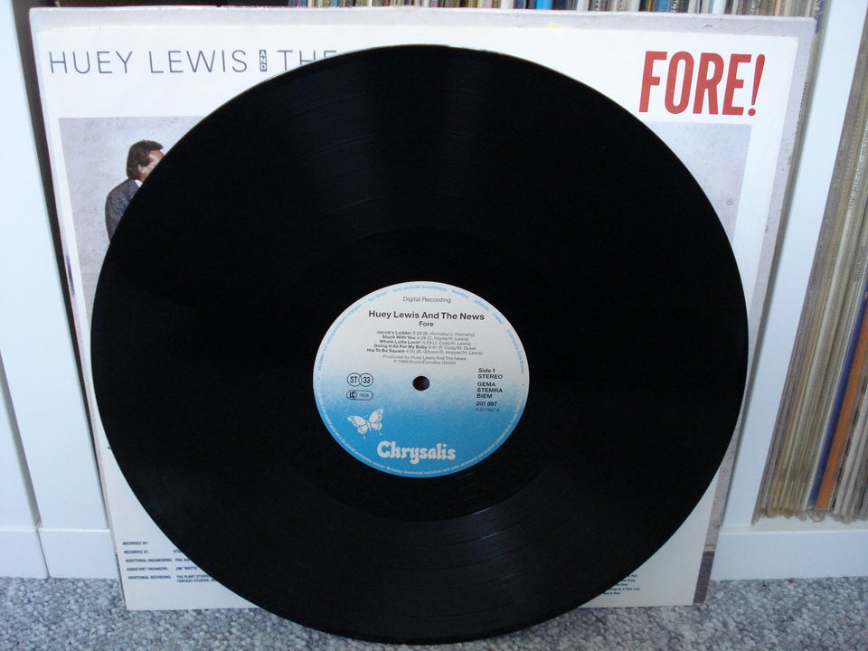 LP, Huey Lewis  The News, Fore!