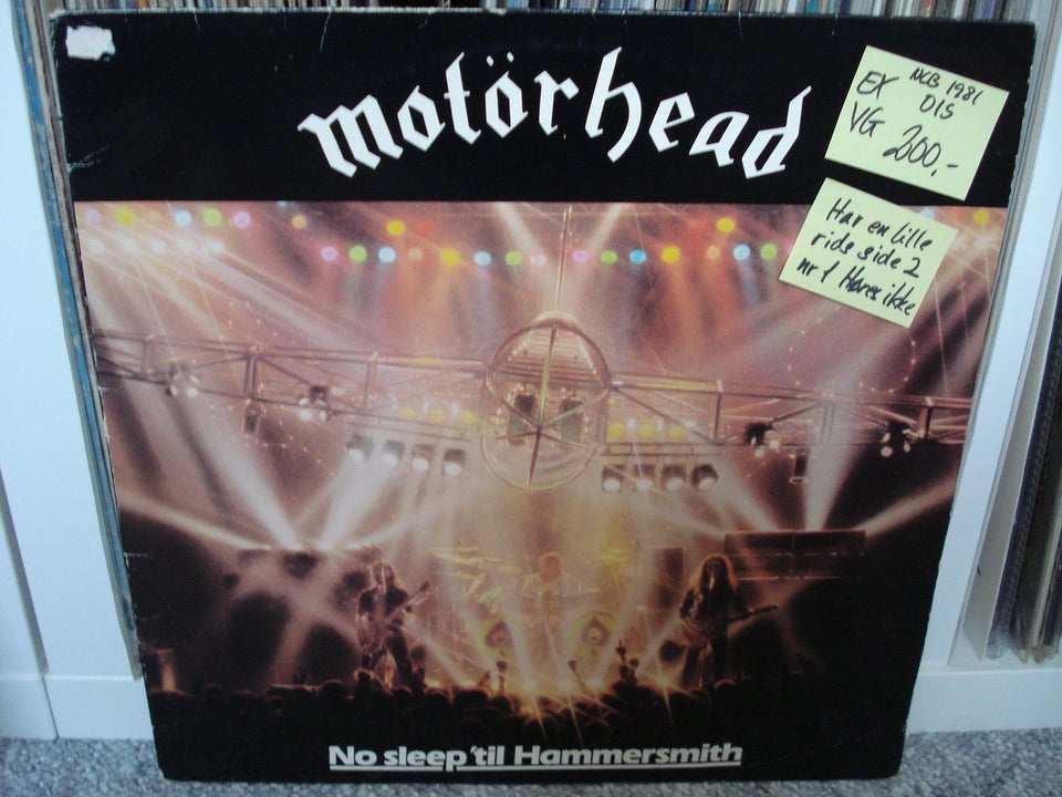 LP, Motörhead, No Sleep 'til