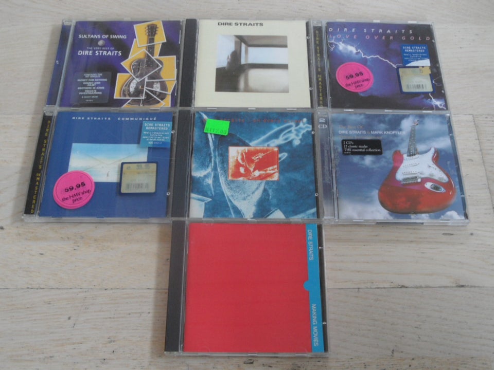 DIRE STRAITS : 7 CD MED DIRE STRAITS,