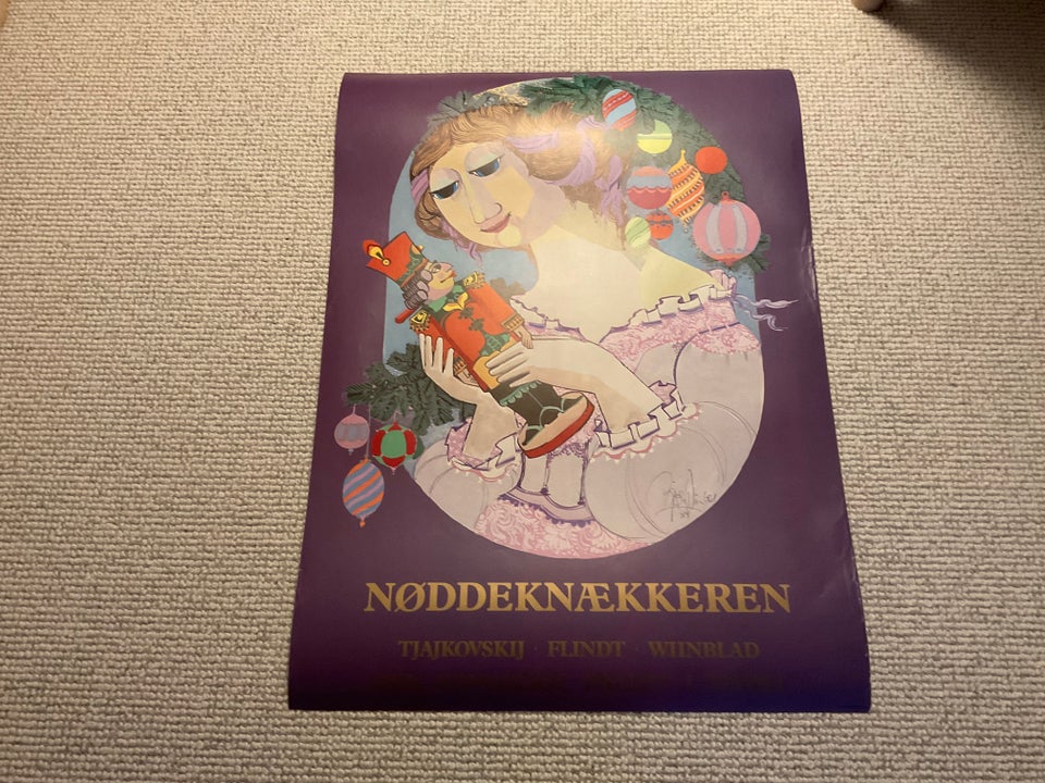 Plakat, Bjørn Wiinblad, motiv: