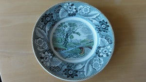 Porcelæn Tallerken &quot;Woodland&quot;