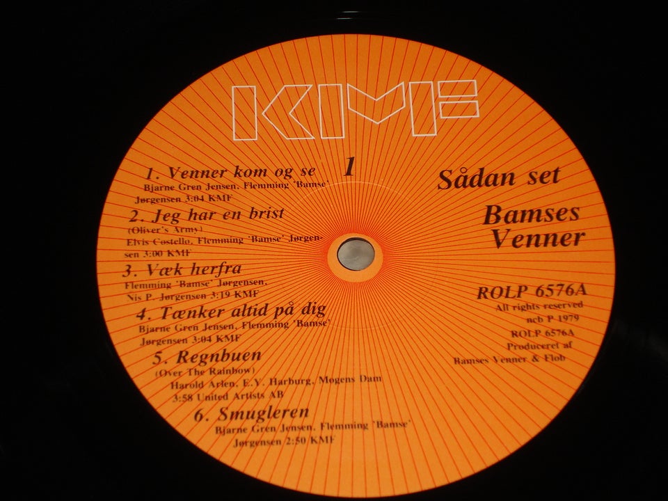 LP, Bamses Venner – Sådan Set, Pop