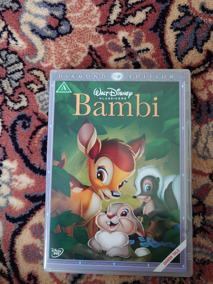 Bambi, DVD, tegnefilm