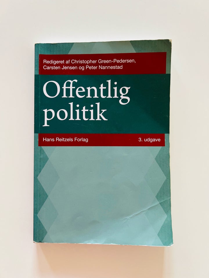 Offentlig politik, emne: politik