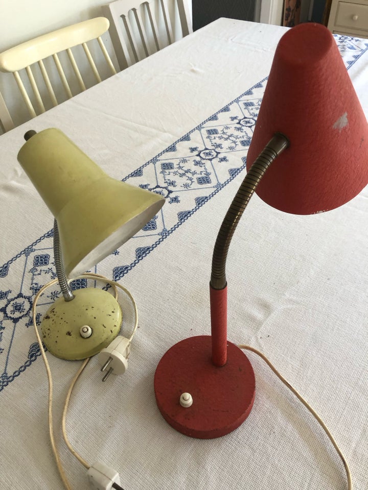 Skrivebordslampe, Vintage