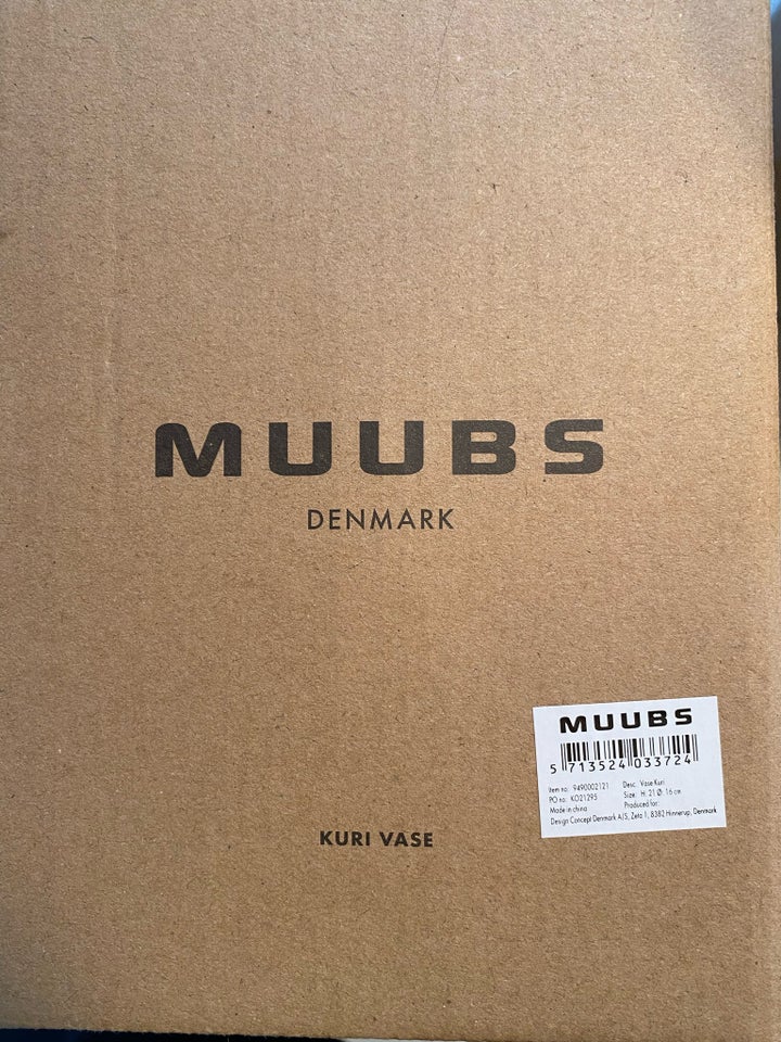 Vase Muubs Kuri Vase