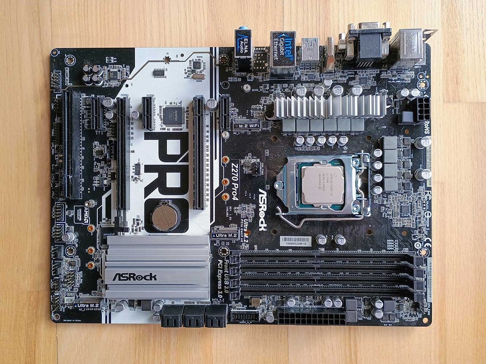 Bundkort, ASRock, Z270 Pro4