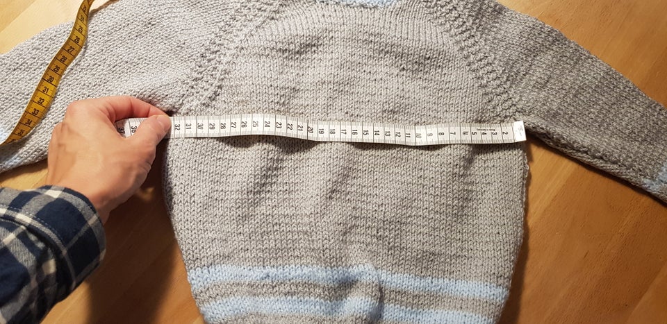 Sweater, Hæklet strik 98, Hæklet