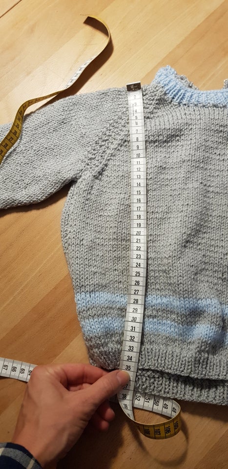 Sweater, Hæklet strik 98, Hæklet