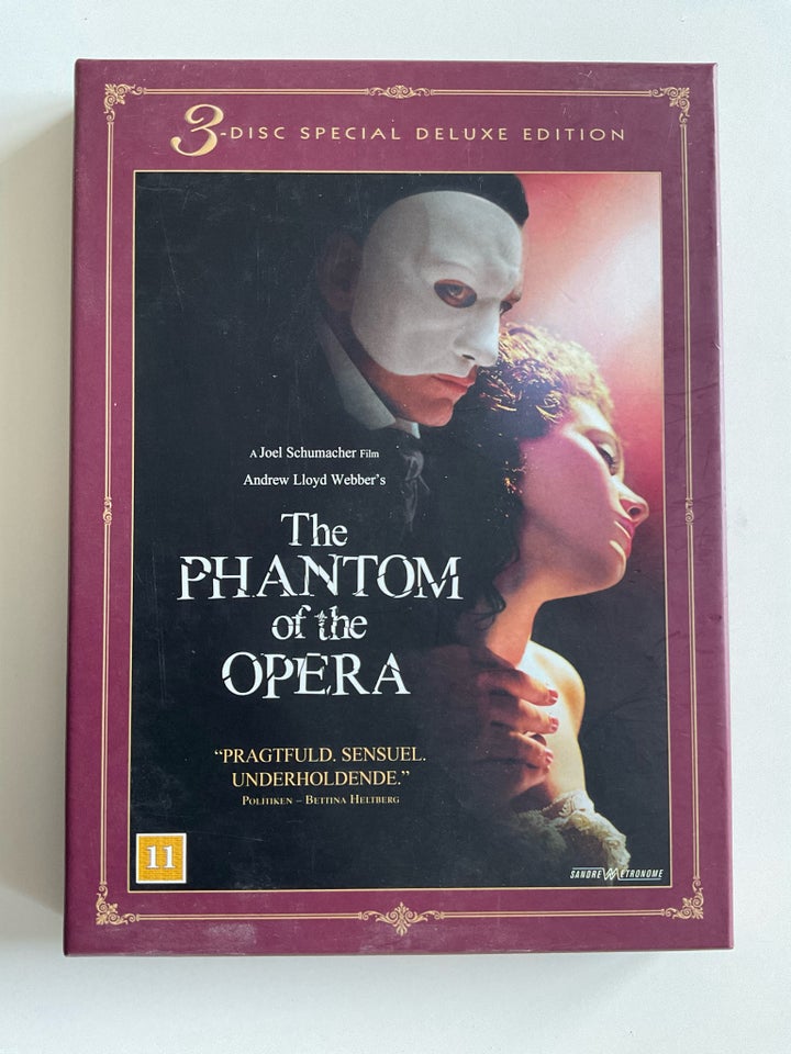 The Phantom of the Opera 3-disc