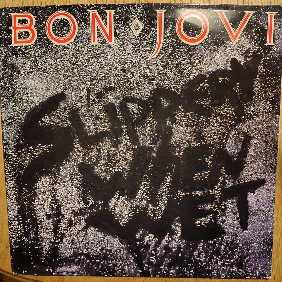 LP, Bon Jovi , Slippery when wet