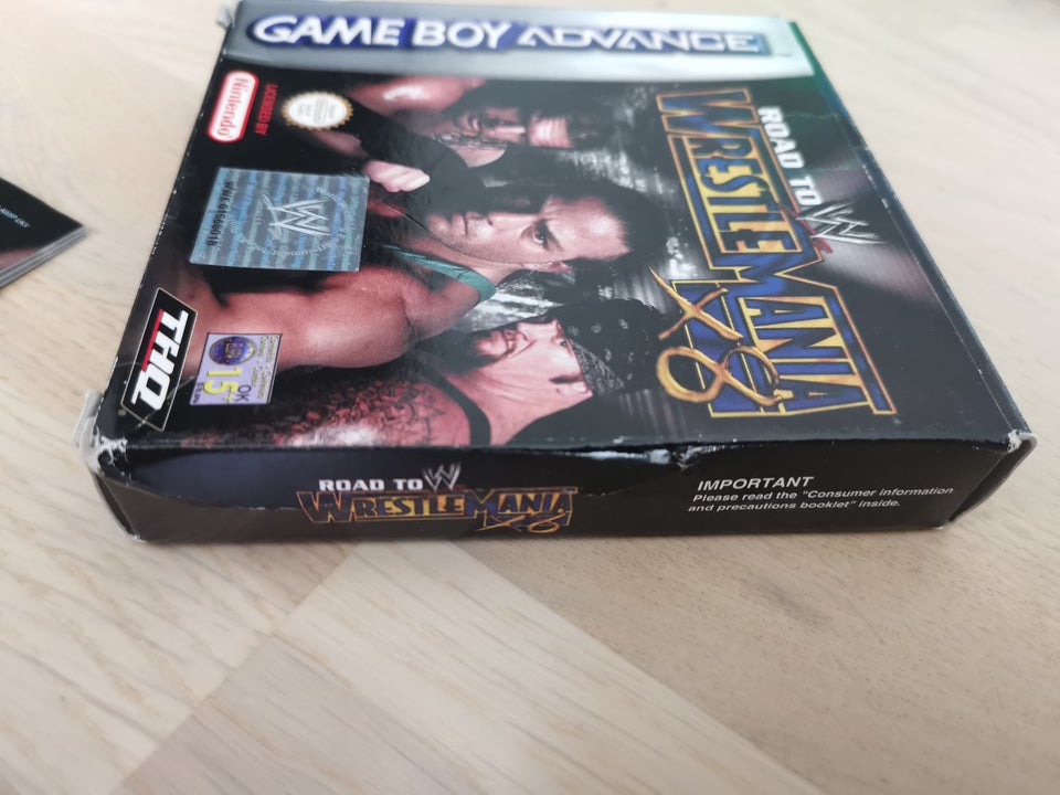 Road to Wrestle Mania gameboy