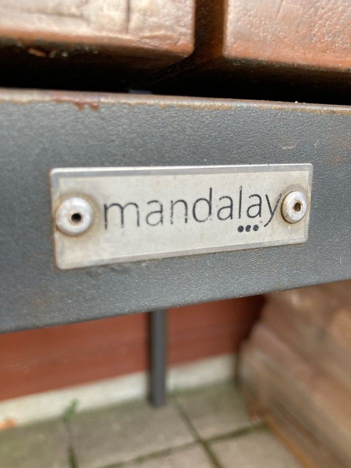 Havebord Mandalay Teak og