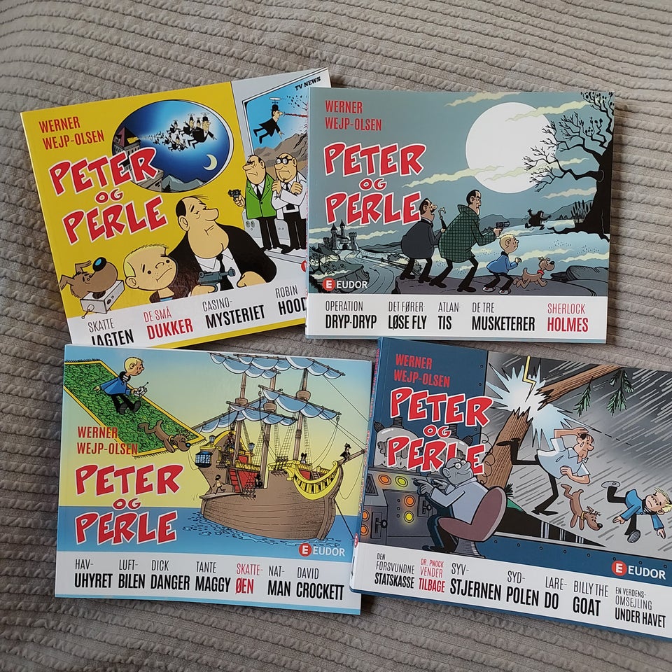 Peter og Perle 1-4 Tegneserie