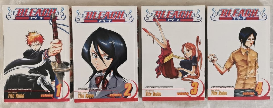 Bleach Vol 1-4, Tite Kubo