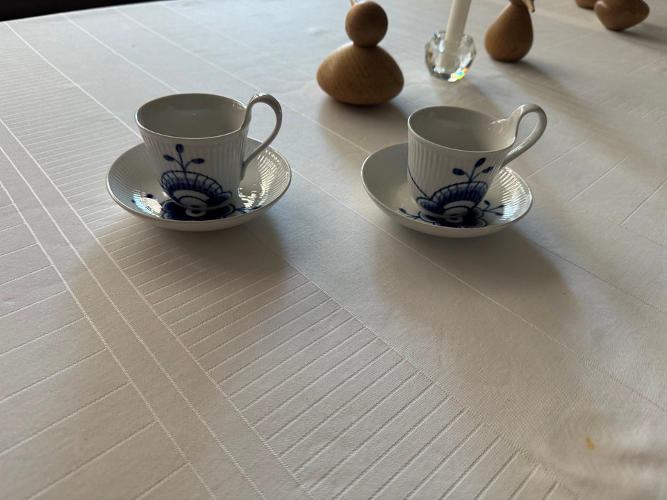 Porcelæn 2xRoyal Copenhagen Blå