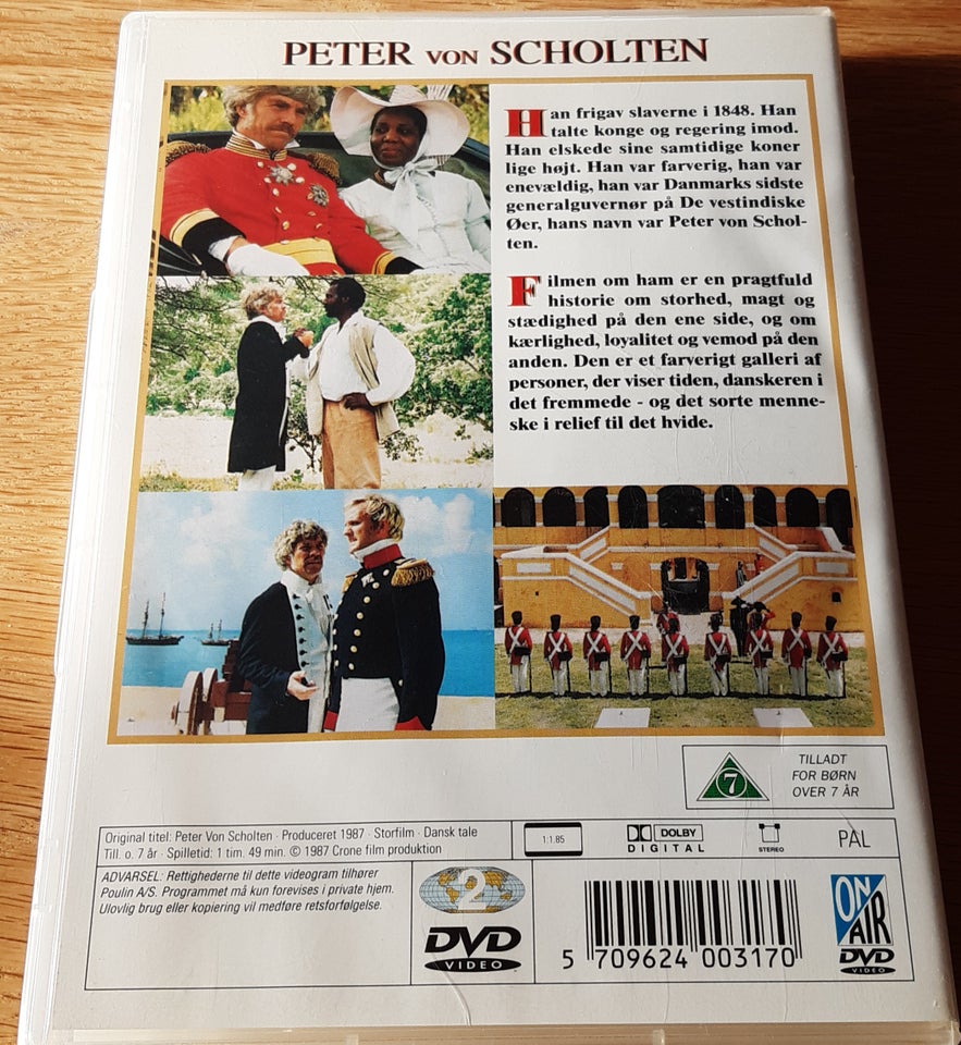 Peter von scholsten, DVD, eventyr