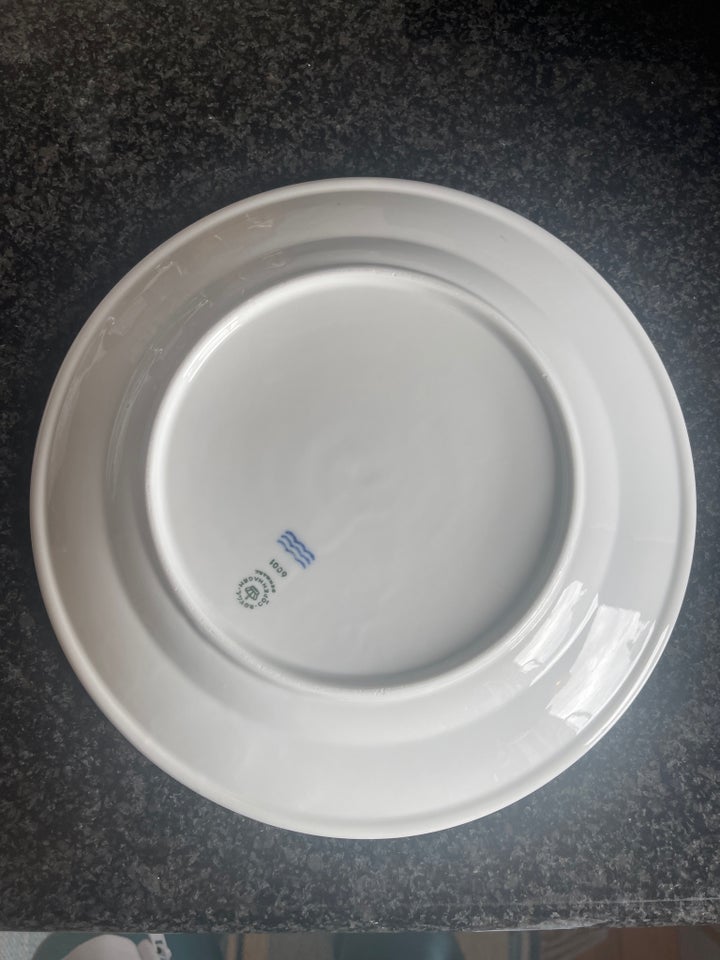 Porcelæn Middagstallerken i