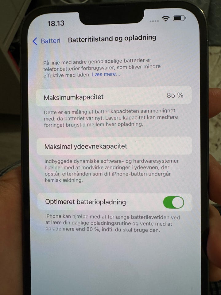 iPhone 13 Pro Max, 128 GB, grøn